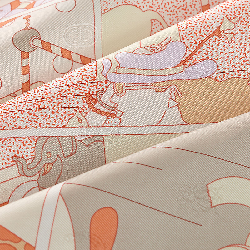 【超希少✨️HERMES✨️スカーフニットポロシャツ】 ヴィンテージ イタリア Rare Special Edition Hermes scarf Carre Foulard Tuch Vendanges II